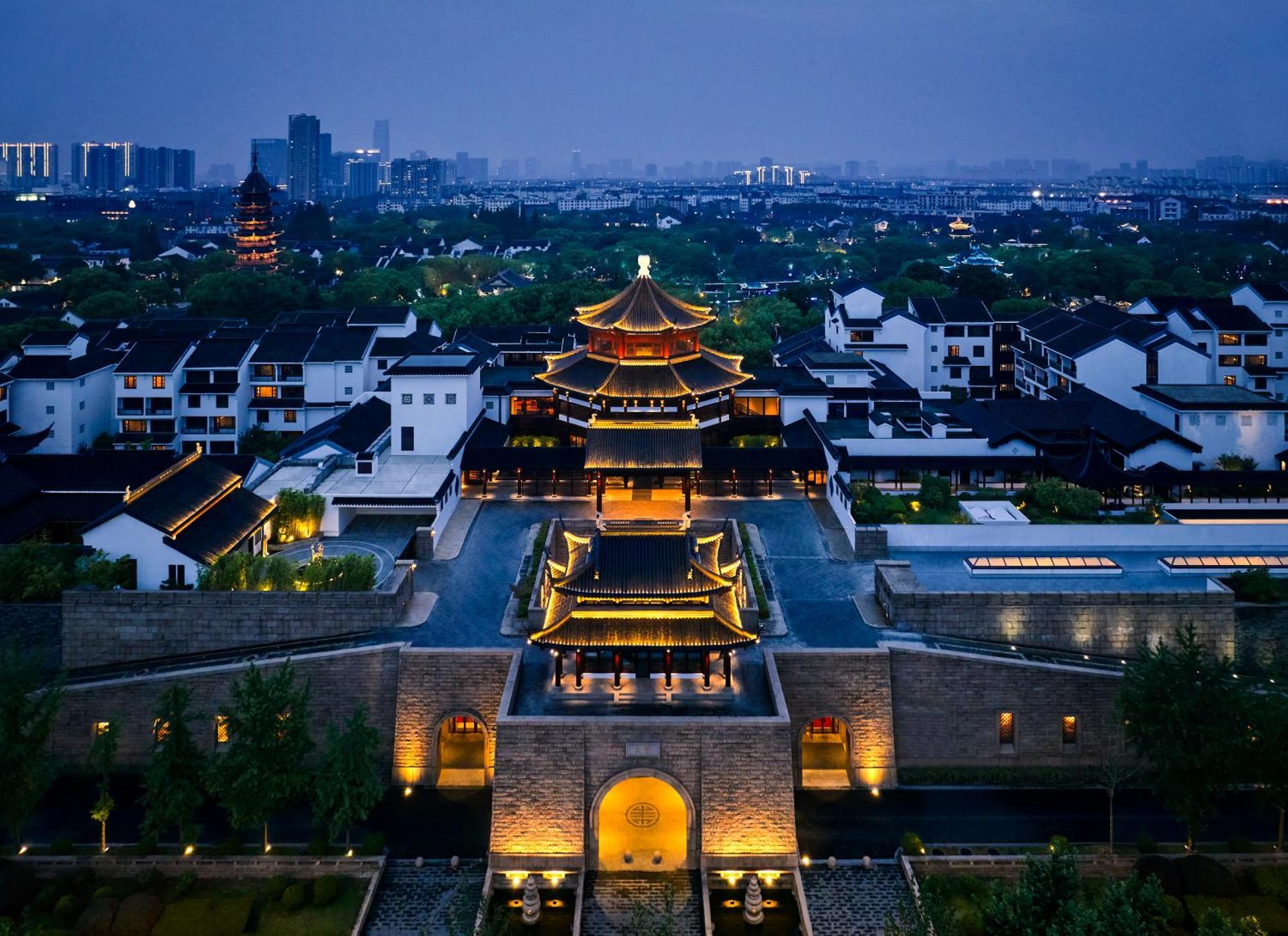 Hotel Pan Pacific Suzhou Suzhou  Exterior foto